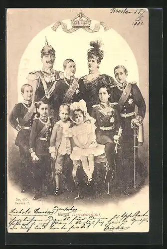 AK Das Herrscherhaus von Preussen, Kaiser Wilhelm II.