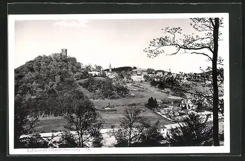 AK Oberreifenberg i. Ts, Teilansicht mit Bäumen