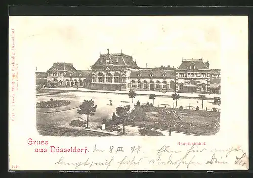 AK Düsseldorf, Hauptbahnhof