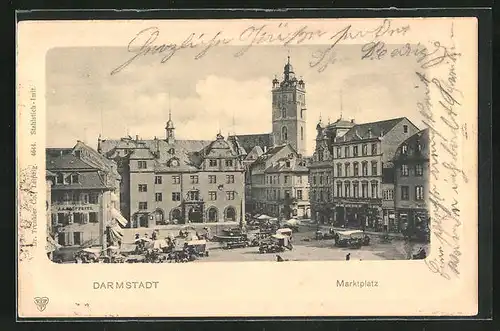 AK Darmstadt, Marktplatz