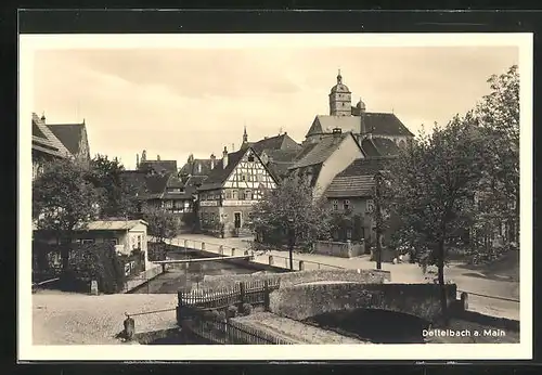 AK Dettelbach am Main, Wirtshaus & Bäckerei