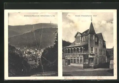 AK Schmitten /Taunus, Hotel Frankfurter Hof