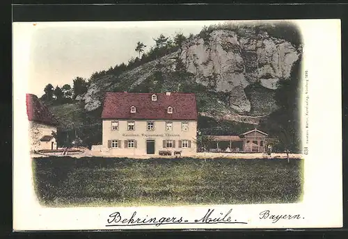 AK Behringersmühle, Gasthaus Behringersmühle