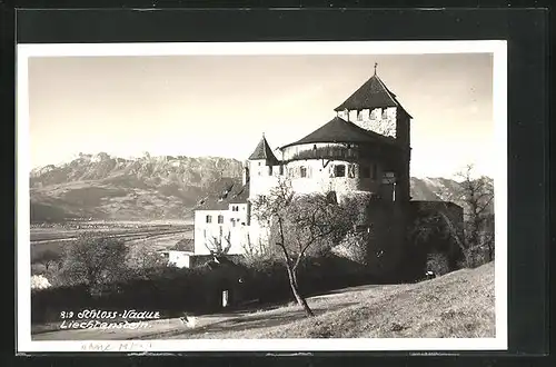 AK Vaduz, Schloss im Sonnenschein