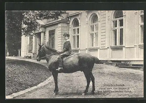 AK Friedrichsruh, Enkel des Fürsten Otto von Bismarck