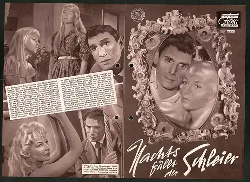 Filmprogramm DNF Nr. 4365, Nachts fällt der Schleier, Marina Vlady, Robert Hossein, Regie: Robert Hossein