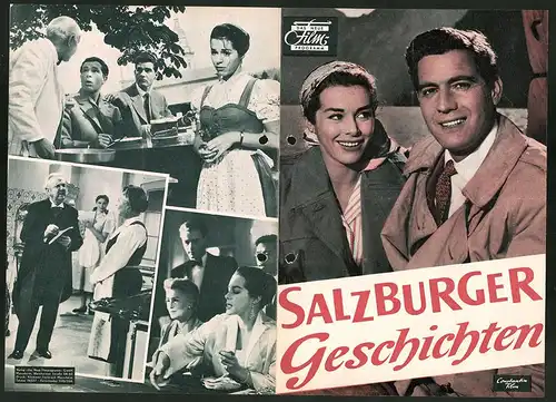 Filmprogramm DNF, Salzburger Geschichten, Marianne Koch, Paul Hubschmid, Regie: Kurt Hoffmann