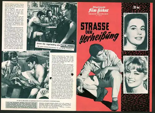 Filmprogramm IFB Nr. 6312, Strasse der Verheissung, Mario Adorf, Karin Baal, Regie: Imo Moszkowicz