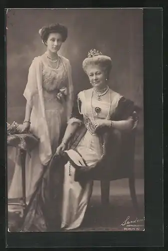 AK Kaiserin Auguste Victoria Königin von Preussen und Kronprinzessin