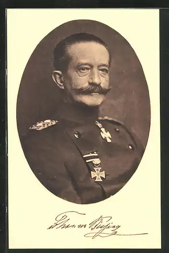 AK Generaloberst Freiherr von Bissing