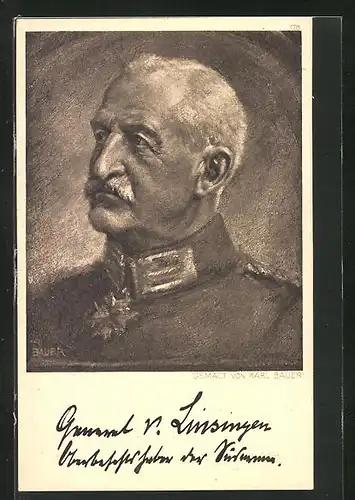 Künstler-AK General von Linsingen