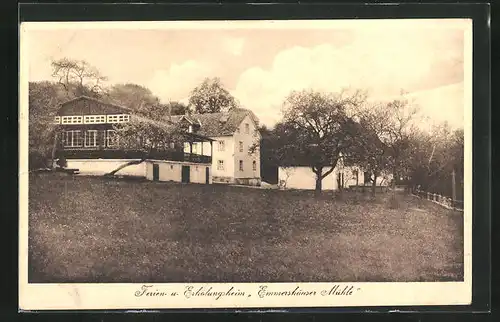 AK Weilrod, Ferien- u. Erholungsheim der Frankfurter Arbeiterschaft Emmershäuser Mühle