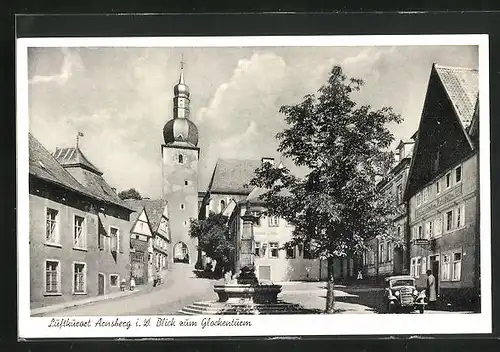 AK Arnsberg i. W., Blick zum Glockenturm