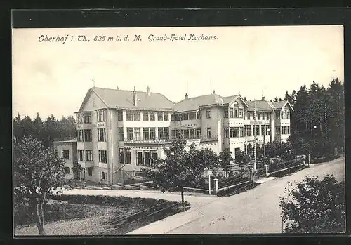 AK Oberhof i. Th., Grand-Hotel Kurhaus