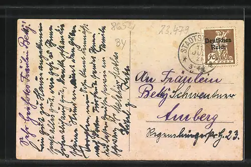 AK Stadtsteinach, Ortsansicht