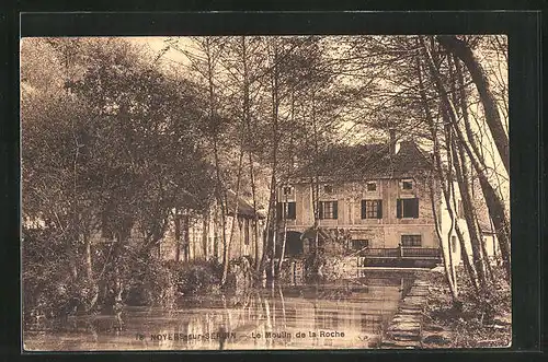 AK Noyers-sur-Serein, Le Moulin de la Roche