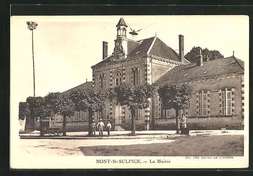 AK Mont-Saint-Sulpice, La Mairie