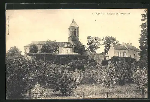 AK Givry, L`Eglise et le Doyenné