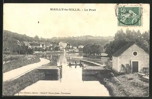 AK Mailly-la-Ville, Le Port