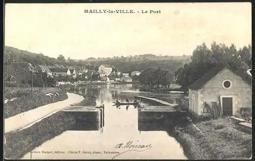 AK Mailly-la-Ville, Le Port