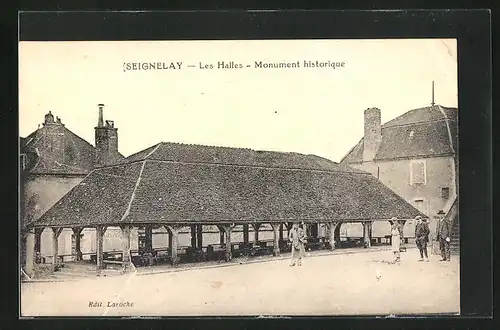 AK Seignelay, Les Halles, Monument historique