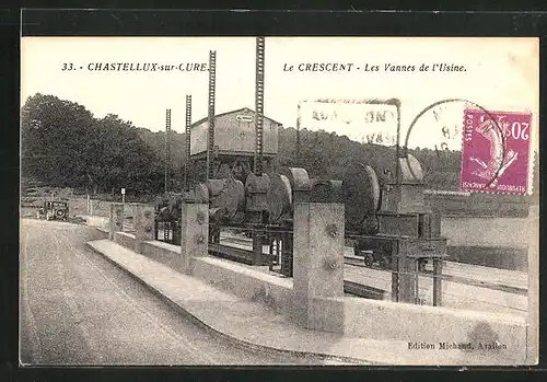 AK Chastellux-sur-Cure, Le Crescent, Les Vannes de l`Usine