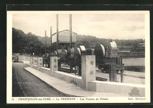 AK Chastellux-sur-Cure, Le Crescent, Les Vannes de l`Usine