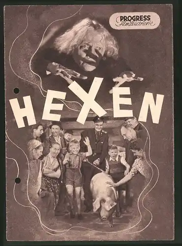Filmprogramm PFI Nr. 54 /54, Hexen, Lothar Blumhagn, Albert Garbe, Regie: Helmut Spiess