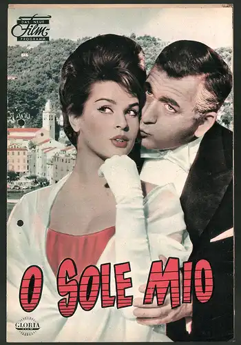 Filmprogramm DNF, O sole mio, Senta Berger, Jerome Courtland, Regie: Paul Martin