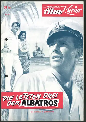 Filmprogramm IFK Nr. 67, Die letzten Drei der Albatros, Harald Juhnke, Joachim Hansen, Regie: Wolfgang Becker