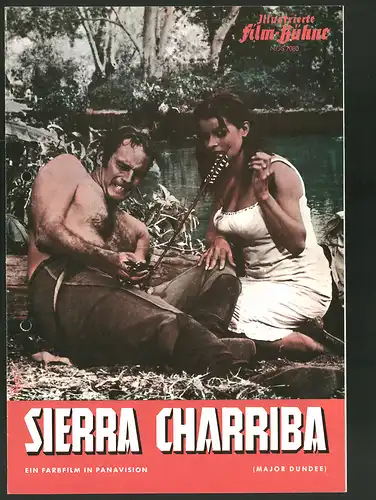 Filmprogramm IFB nr. S 7080, Sierra Charriba, Charlton Heston, Senta Berger, Regie: Samuel Peckinpah
