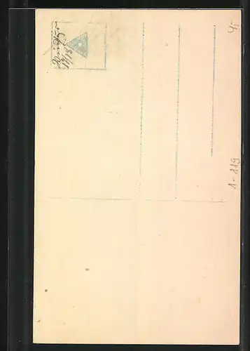 AK Prinzessin Alexandrine mit Bruder Prinz Wilhelm