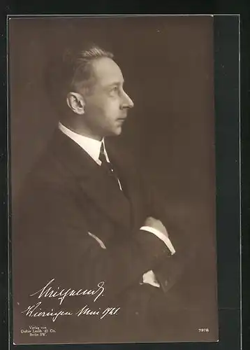 AK Wieringen, Kronprinz Wilhelm von Preussen 1921