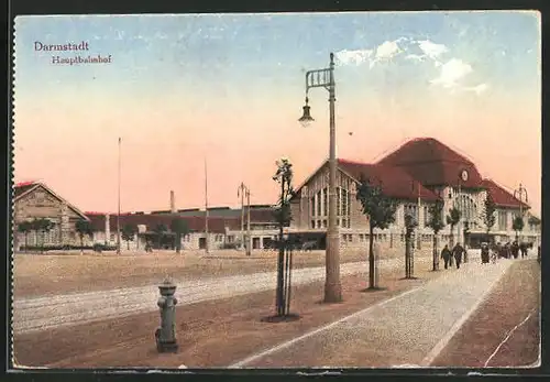 AK Darmstadt, Hauptbahnhof