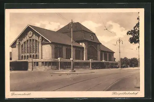 AK Darmstadt, Hauptbahnhof