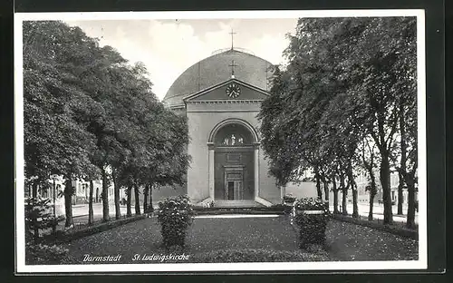 AK Darmstadt, St. Ludwigskirche
