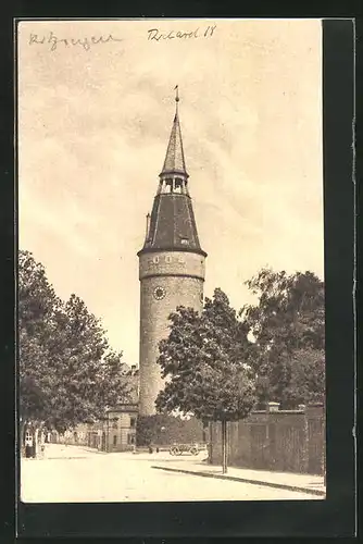 AK Kitzingen, Blick zum Falterturm