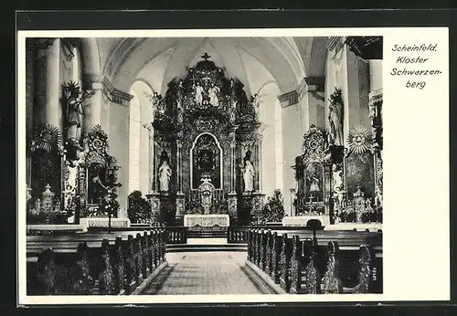 AK Scheinfeld /Steigerwald, Kloster Schwarzberg von innen