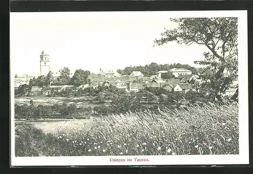 AK Usingen i. T., Ortsansicht