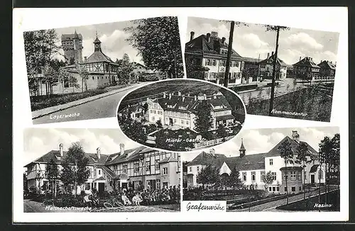 AK Grafenwöhr, Lagerwache, Kommandantur, Kasino