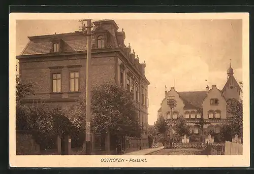 AK Osthofen /Rhein, Postamt