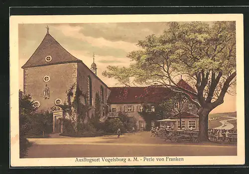 AK Volkach, Gasthaus Perle von Franken, Vogelsburg a. M.