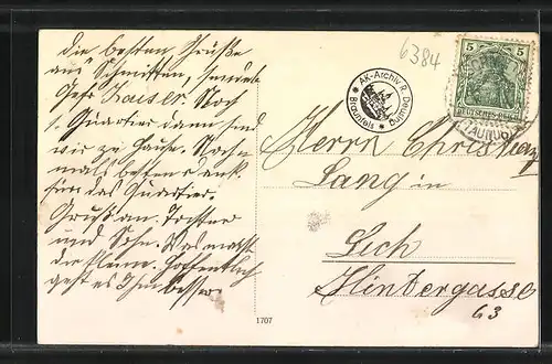 AK Schmitten i. T., Restaurant Frankfurter Hof, Inh. Wilhelm Leistner, Gesamtansicht