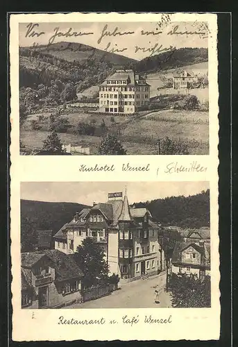 AK Schmitten i. Taunus, Restaurant und Café Wenzel, Kurhotel