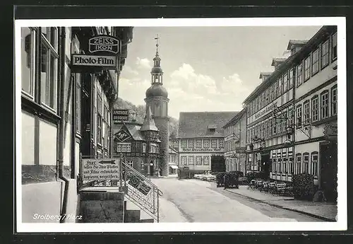 AK Stolberg / Harz, Hotels und Kirche