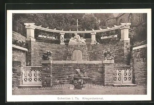AK Schmitten i. Ts., Kriegerdenkmal