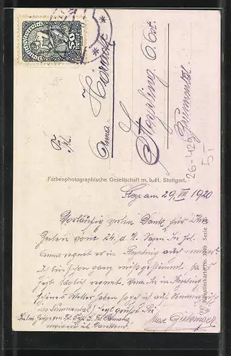 Künstler-AK O. Peter: Das ist der Tag des Herrn, Schäfer mit Herde und Hund an einem Sommertag auf der Weide