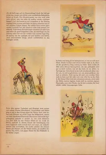 Sammelalbum 64 Seiten, Die Berühmten Abenteuer von Münchhausen & Don Quijote