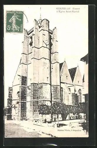 AK Seignelay, L`Église Saint-Martial