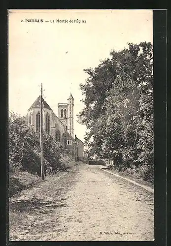 AK Pourrain, La Montée de l`Église